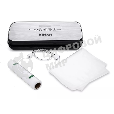 Вакуумный упаковщик Kitfort KT-1502-2 110Вт черный/серый