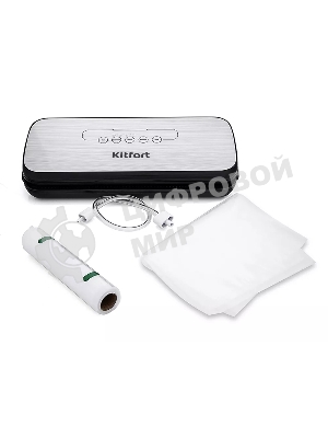 Вакуумный упаковщик Kitfort KT-1502-2 110Вт черный/серый