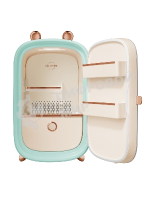 Мини-холодильник для косметики Maunfeld MFF43GN мятный 12.3л