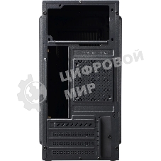 Компьютерный корпус Accord ACC-261B черный без БП mATX 1x80мм 1x92мм 2x120мм 2xUSB2.0 1xUSB3.0 audio