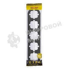 Рамка 5-м OSEN горизонт. круглая черный бархат LEZARD 744-4200-150