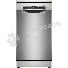 Посудомоечная машина Bosch SPS4HMI64Q серебряный, 45 см, 10 комплектов, сушка теплообменник, 46 дБ, класс А++