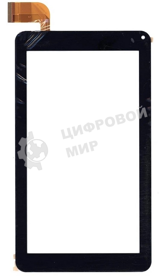 Сенсорное стекло (тачскрин) DEXP Ursus S270i Kid's, черное
