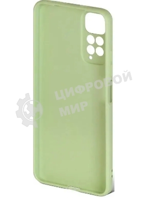 Чехол (клип-кейс) DF xiCase-61 для Xiaomi Redmi Note 11/11s зеленый