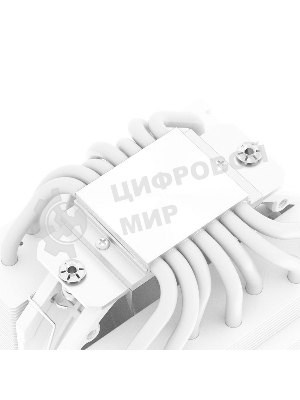 Кулер для процессора ID-COOLING SE-207 XT SLIM белый 120мм алюминий/медь 1800rpm 35.2db 4-pin 220W 135мм