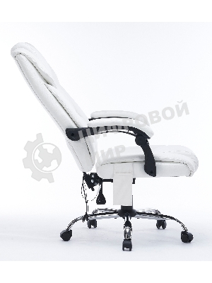 Кресло Cactus CS-CHR-OC02M-WT белый, экокожа