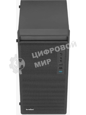 Компьютерный корпус MiniTower Aerocool/Formula CS-109-G-BK-v1 (mATX, USB3x1, USB2x2, 120мм RGb fan, без БП) (4711099472376)