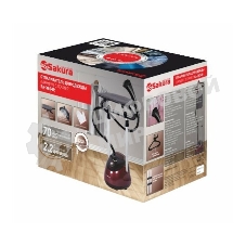 Отпариватель Sakura SA-3924R черный/бордовый, 2200 Вт, 35 г/мин, 2200 мл