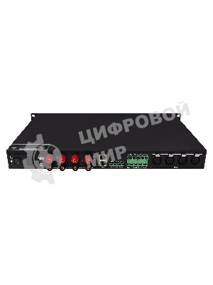 Усилитель Intrend ITAMP-4x500-TD четырехканальный, 4x500W/4Ом, 4x300W/8Ом, мостовой режим: 2x1000W/8Ом, 2x1000W/100V, 2x600W/70V, поддержка Dante, встроенный DSP