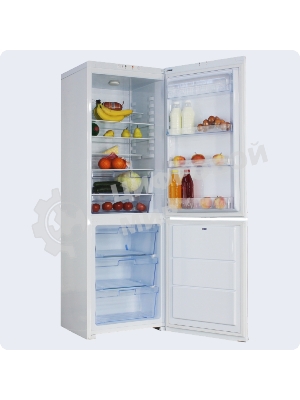 Холодильник ОРСК-174 B белый двухкамерный 220/120л морозилка снизу