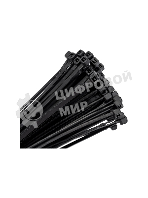 Хомут нейлоновый черный EKF Basic plc-cb-3.6x300 (3,6х300) (100 шт.)