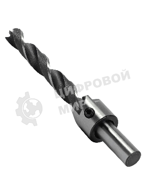 Набор сверл зенкеров Denzel по дереву, 3-10 мм, 7 шт