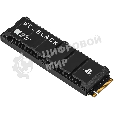 Накопитель SSD 4TB WD Black SN850P, M.2 2280, PCI-E 4x4, R/W - 7300/6600 MB/s 3D-NAND (Works with PS5)