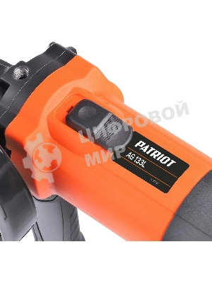 Угловая шлифовальная машина Patriot Optima AG 133L 860Вт 11000об/мин рез.шпин.:M14 d=125мм (110301133)