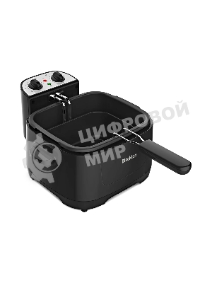 Фритюрница Blackton Bt DF1112 Black. Потребляемая мощность 2000 Вт/Мах. объем 3л/Параметры электропитания 220-240 В,50Гц/Класс защиты от поражения электрическим током Класс I/Регулировка температуры/Компактный размер/Быстрый нагрев до 90 градусов