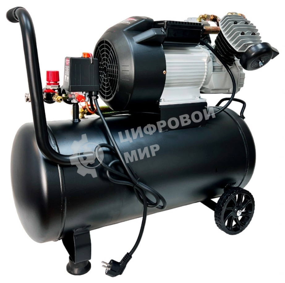 Компрессор воздушный Kranz KR-2200/50, 2200Вт, 400 л/мин, 50л