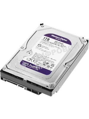 Жесткий диск Western Digital 1Tb 5400rpm SATA 6Gb/S 64MB PURPLE WD11PURZ SATA