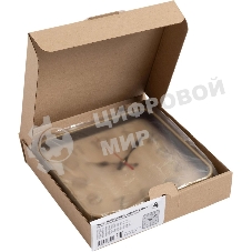 Часы настенные аналоговые Бюрократ WallC-S62P D19 см бежевый