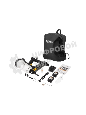 Пистолет гвоздезабивной газовый монтажный Kranz GN95, 95Дж, длина гвоздей 15-40мм, диаметр 2,7-3мм