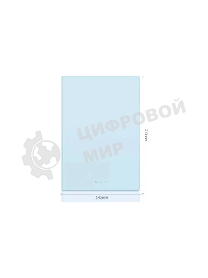 Блокнот Deli 22283LT-BLUE 210х143 мм, искусственная кожа, 96 л, голубой