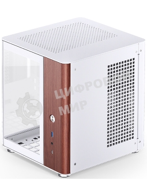 Компьютерный корпус без блока питания Case JONSBO TK-0 белый, Desktop SFF, TG, no fan, 1xUSB-A 3.2 + 1xUSB-C 3.2, SFX PSU Support, mITX белый