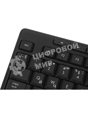 Комплект клавиатура+мышь Logitech MK370 беспроводной, USB, чёрный