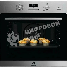 Духовой шкаф электрический Electrolux EOD3H70X серебристый