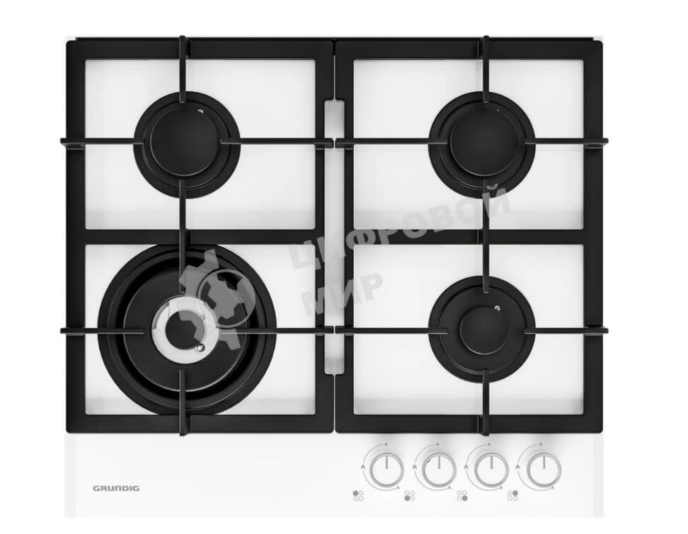 Газовая варочная панель GRUNDIG GIGL 6234250 W белый