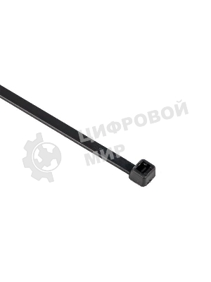 Хомут нейлоновый EKF plc-cb-4.8x200 черный (4,8х200) (100 шт.) EKF Basic