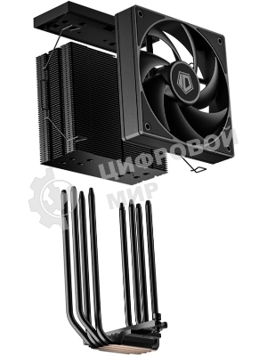 Кулер для процессора ID-COOLING FROZN A410 TD LGA1851/1700/1200/115X/AM5/AM4 (10шт/кор, TDP 220W, PWM, 4 тепл.трубки прямого контакта, FAN 120мм, черный) RET
