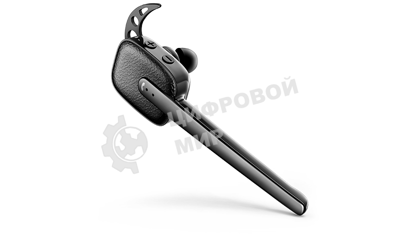 Беспроводная гарнитура Olmio BTH-09 черный, моно-гарнитура, Bluetooth, заушное крепление, до 6 ч