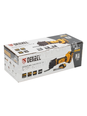 Инструмент многофункциональный аккумуляторный Denzel CMTH-20, Li-Ion, 20 В