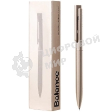 Ручка гелевая автоматическая Deli Nusign NS999ES GOLD, золотистый, d=0.5мм, черные чернила, коробка (1шт) пулевидный пишущий наконечник