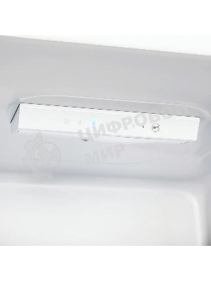 Холодильник Maunfeld MFF144SFW белый глянц. двухкамерный 154/52л морозилка снизу, ручная разморозка