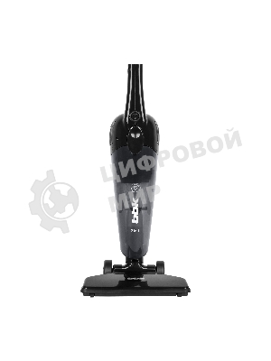 Пылесос вертикальный BBK BV2902 черный, питание от сети, 170 Вт, уборка сухая, пылесборник 0.8 л
