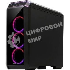 Корпус Chieftec Stallion II черный без БП ATX 4x120мм 1xUSB2.0 2xUSB3.1 audio bott PSU