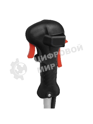 Триммер бензиновый Denzel DT-43E, 43 см3, неразъемная штанга, электростартер, состоит из 2 частей