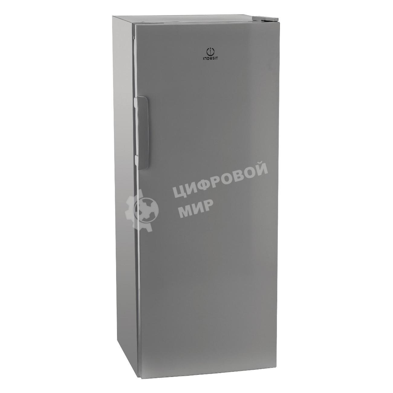 Морозильная камера Indesit DFZ 4150 G, серебристый, 204л, 6 ящиков