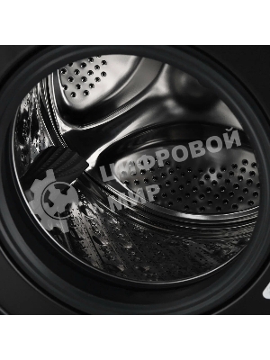 Стирально-сушильная машина Hisense WD5S1045BB черный, загрузка фронтальная 10,5 кг, 1400 об/мин., класс: А