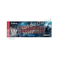 Клавиатура проводная Defender Quest GK-596 RU (45596), USB, черный
