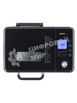 Хлебопечка Centek CT-1416 сталь, 600 Вт