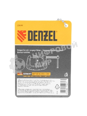 Струбцина Denzel G-образная, усиленная, 125 мм
