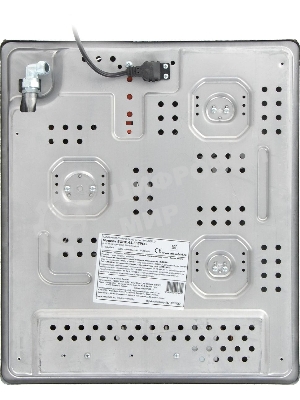 Газовая варочная панель Maunfeld EGHE.43.33CW/G, 3 конфорки, эмалированная сталь, белый