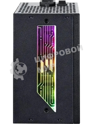 Блок питания Zalman ZM1000-TMX2 VIEW, 1000W, ATX12V v3.0, APFC, 12cm Fan, 80 PLUS Gold Gen5, Full Modular, side ARGb lights, Retail