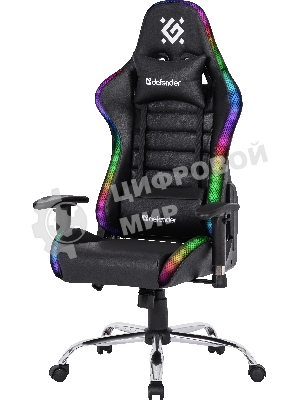 Кресло Defender Ultimate LIGHT черный, экокожа