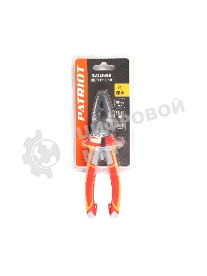 Пассатижи диэлектрические PATRIOT PCP 180 DN, 1000 V, Cr-V, 180мм