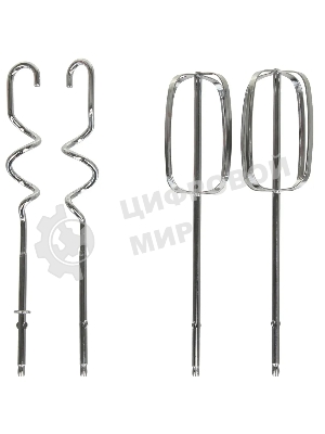 Миксер ручной Hyundai HYM-H4511 500 Вт, красный/серый