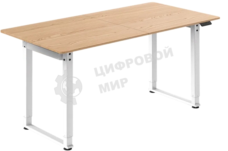 Стол офисный Defender Torios дуб, 160x75, высота 72-117 см