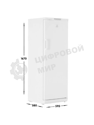 Холодильник Indesit ITD 167 W белый однокамерный 268/35л морозилка сверху, капельная система