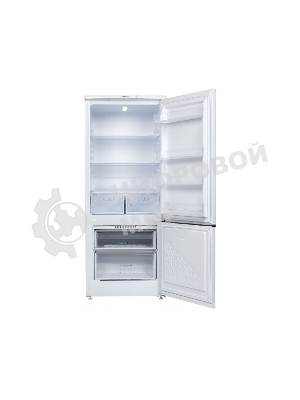 Холодильник Бирюса 551 белый двухкамерный 180/60л морозилка снизу, автоматическое оттаивание